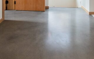 This image shows a polished concrete floor.